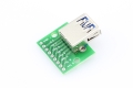 USB 3.0 Type-A Female Connector Breakout Board