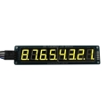 8 Digit SPI Seven Segment LED Display - Yellow Green