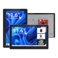 CrowVision 11.6” Raspberry Pi Capacitive Touch Display HD 1366*768 IPS Screen for RPI LattePanda/Beaglebone/Jetson Nano, etc