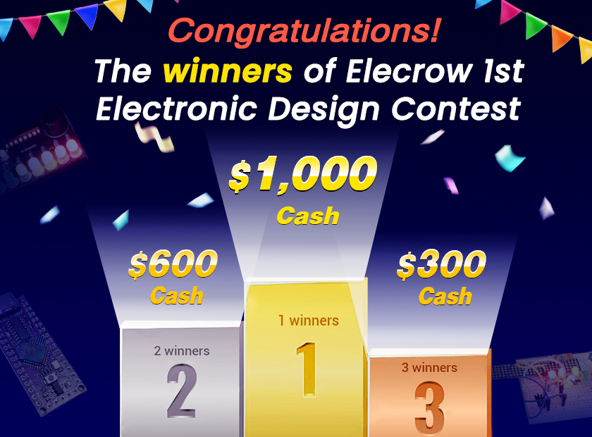 winners of the electronic design contest