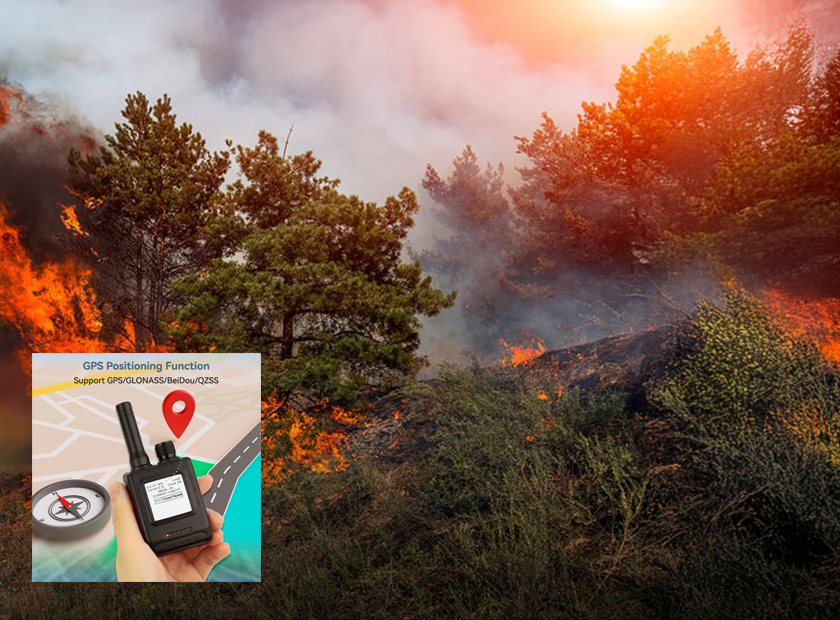 Wildfire fused with LoRa circuits, 68% packet success persists through EMI