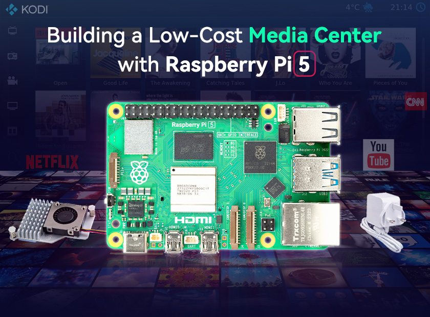 build a media center with raspberry pi 5