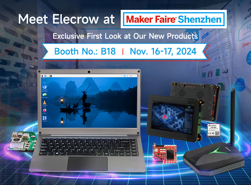 elecrow at maker faire shenzhen 2024