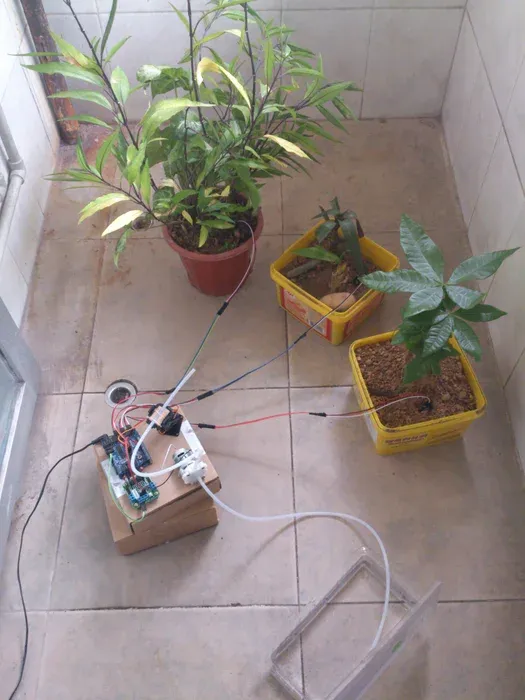 Arduino Automatic Watering System for Plants Sprinkler