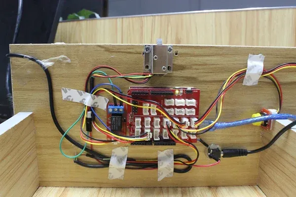 Electric Fingerprint Lock- Arduino Compatible