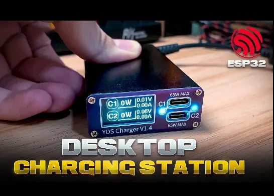 AMAZING DIY DESKTOP CHARGING STATION