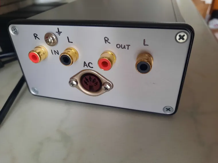 RIAA Phono Preamplifier (Actidamp Mk2)