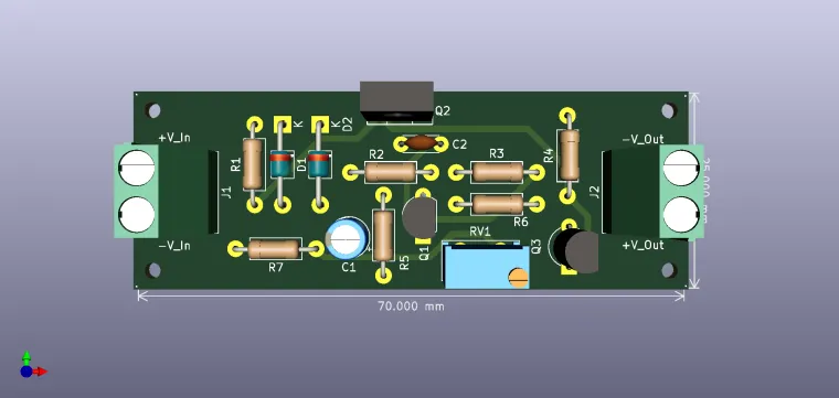 Variable stabilizer for low voltages