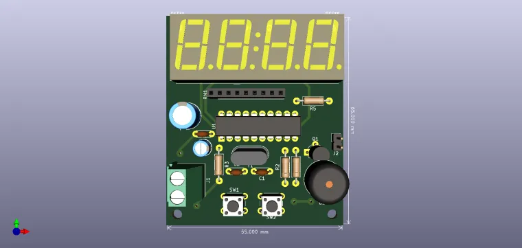 Digital Clock with AT89C2051