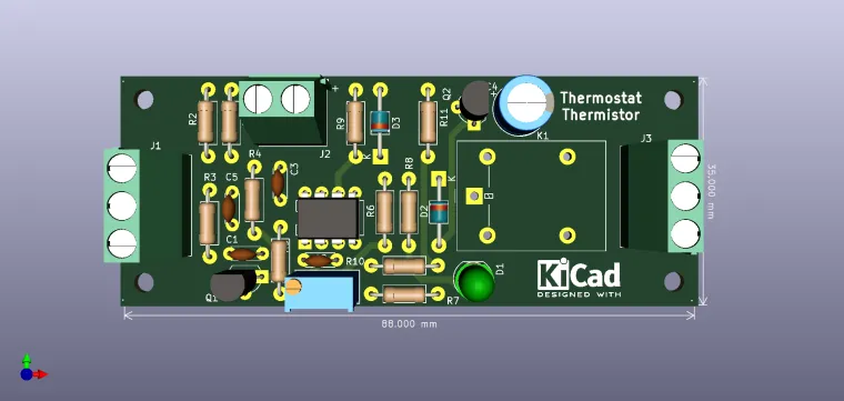 Thermostat with Thermistor NTC