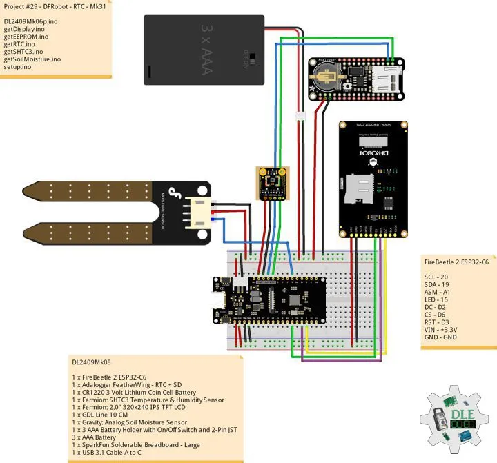 Project #29 - DFRobot - RTC - Mk31