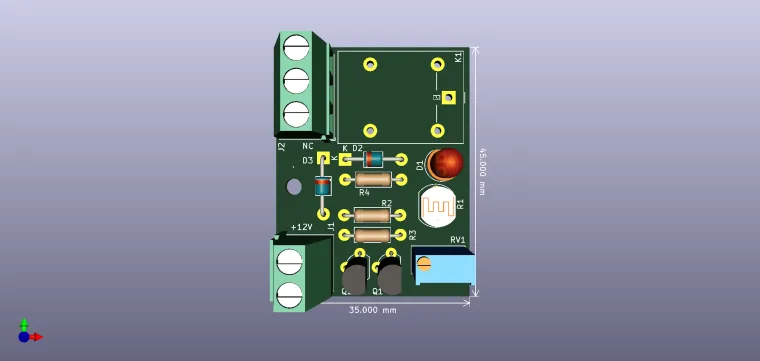 Switch based light sensor