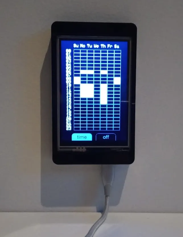 Digital Timer Switch with CrowPanel 3.5