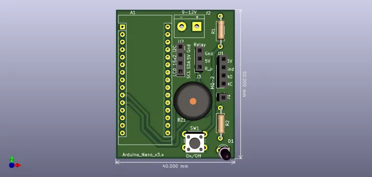 Fire Alarm System with Arduino Nano