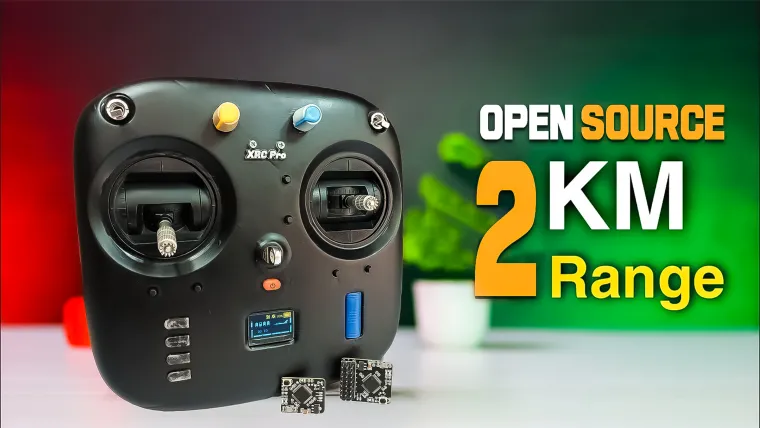 XRC PRO: Open-Source RC Transmitter and Receiver System