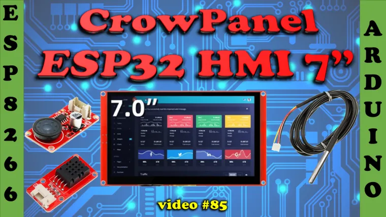 First look at the ESP32 HMI 7