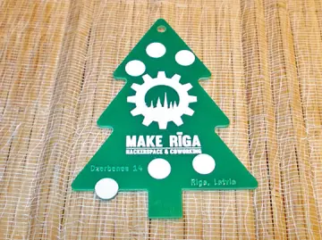 Christmas PCB Tree by Pičugins Arsenijs