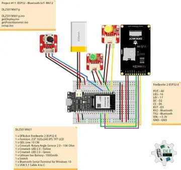 Project #11: ESP32 - Bluetooth IoT - Mk12