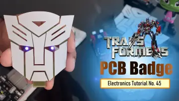 Transformers PCB BADGE