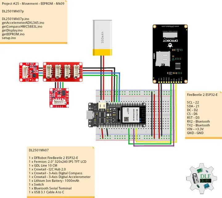 Project #25 - Movement - EEPROM - Mk09