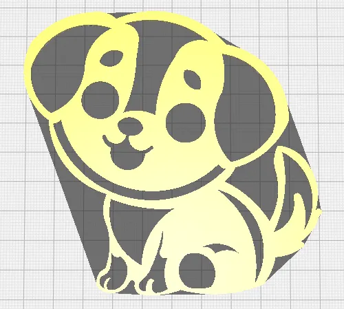 stencil Dog