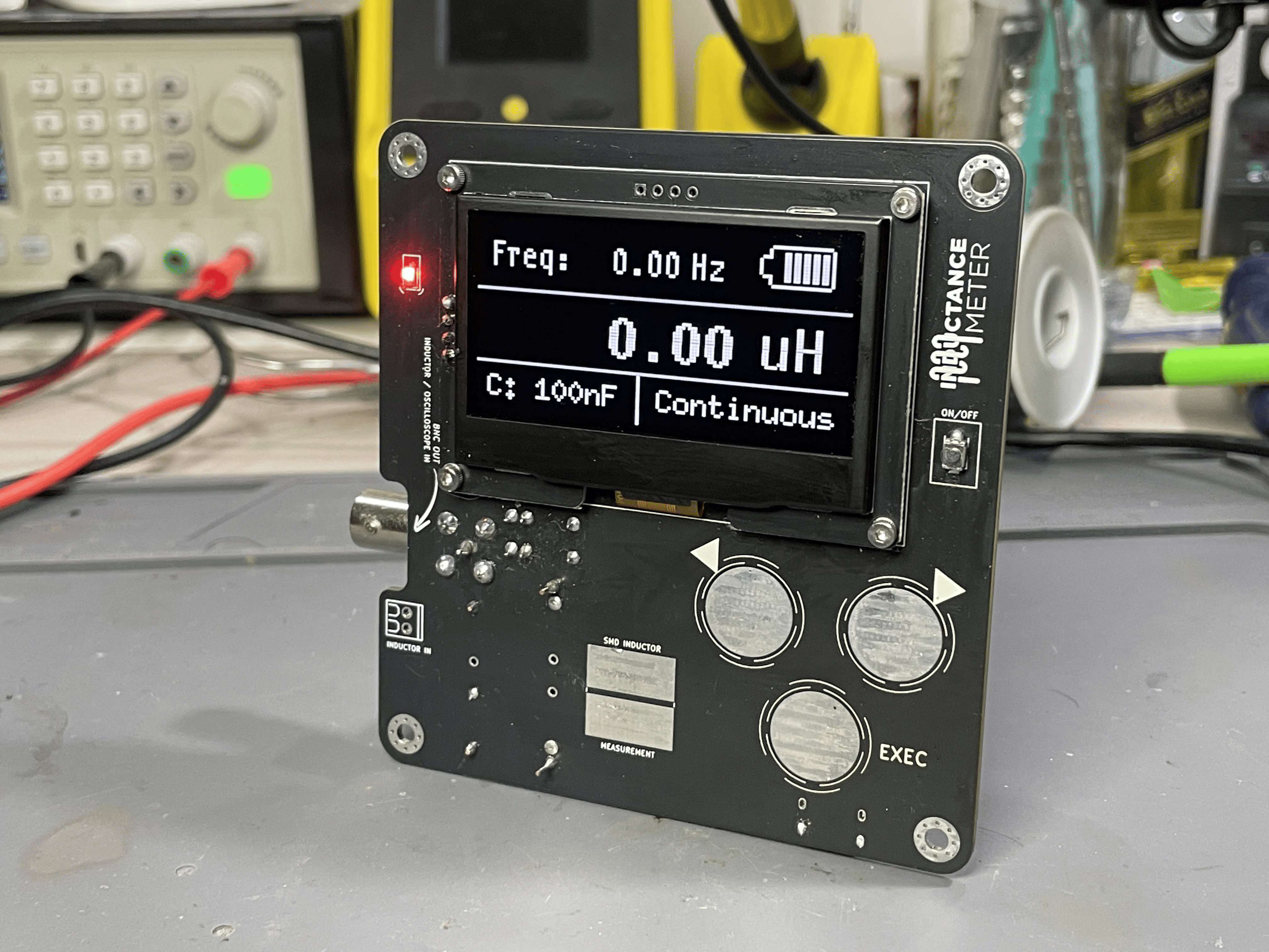 ESP32 Inductance Meter