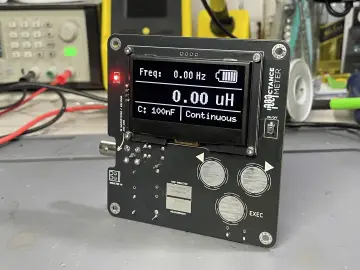 ESP32 Portable Inductance Meter