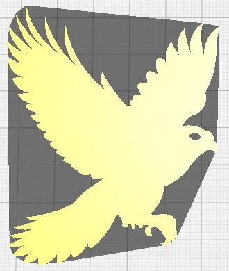 Falcon stencil