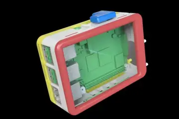 Raspberry pi 4B case for ELECROW 3.5 Monitor