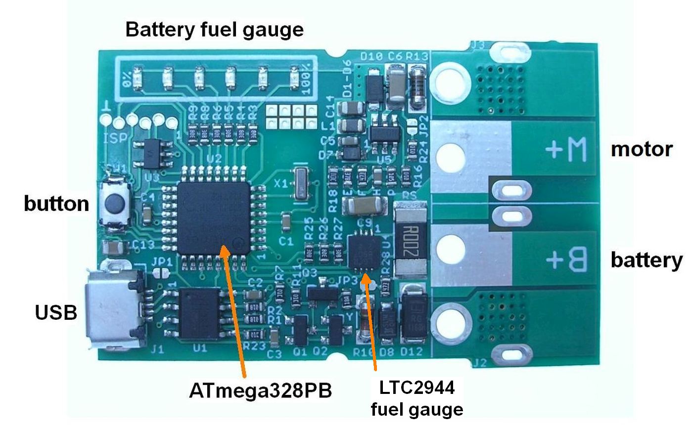 Yamaha-battery-dongle-PCB