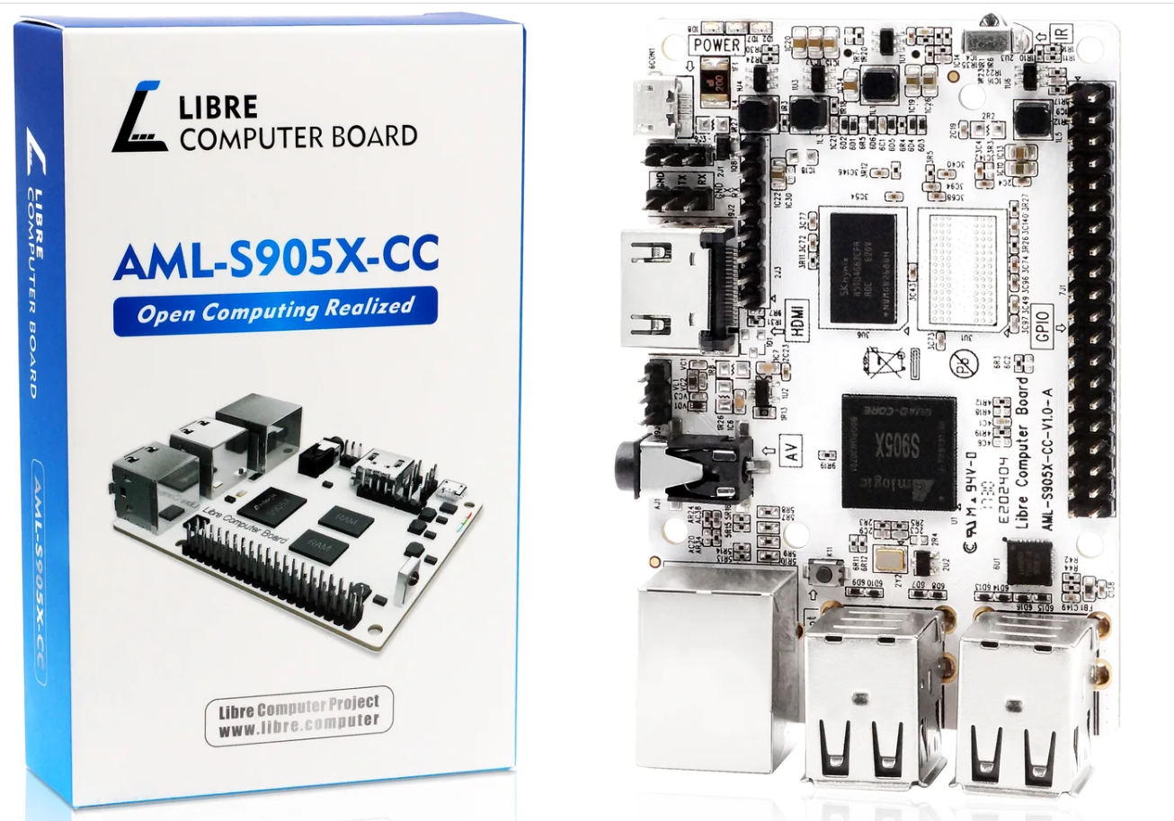 Libre Computer Board AML-S905X-CC(Le Potato