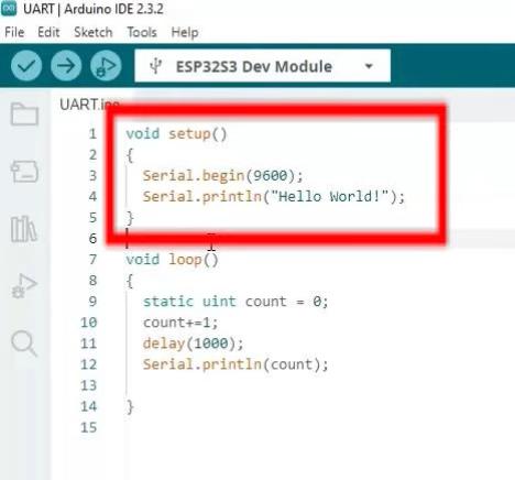 arduino ide function