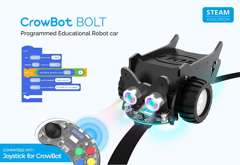 STEM learning kits - CrowBot