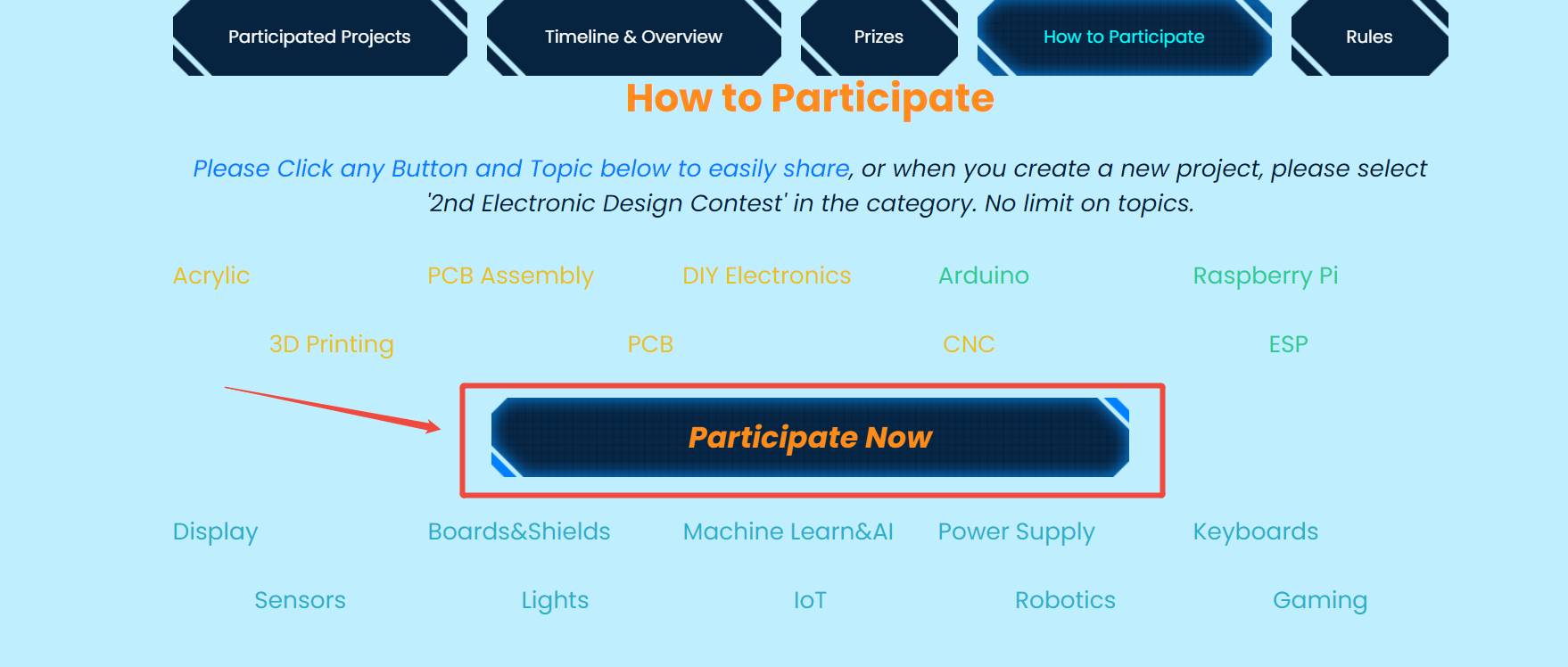 participate elecrow 2nd electronic design contest