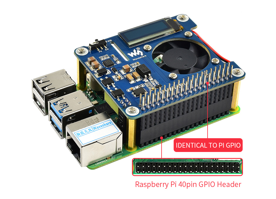 POE Hat connect with Raspberry pi