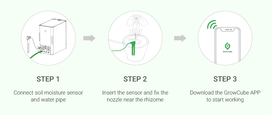 how plant watering system work