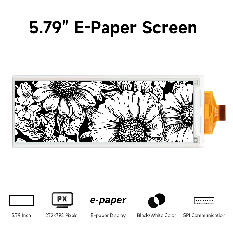 5.79 inch E-Paper Screen feature