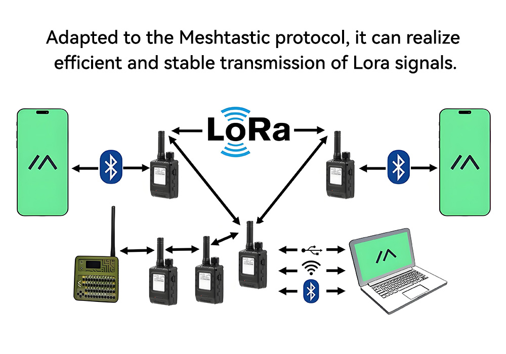 Lora topology of thinknode M1