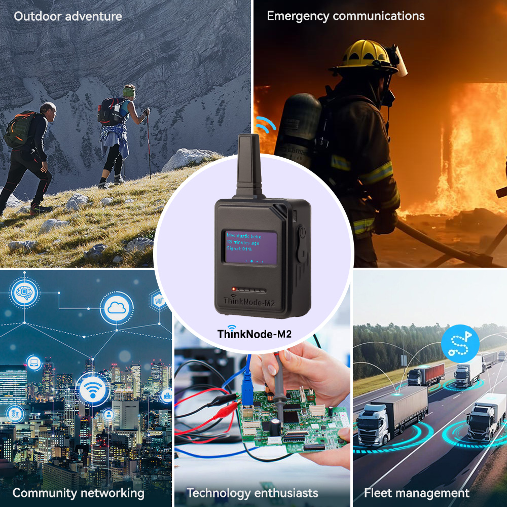 Applications Scenario of Thinknode-M2 transceiver device