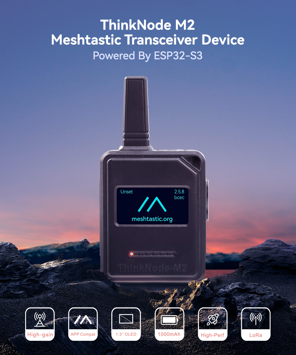 feature of Thinknode-m2 for Meshtastic