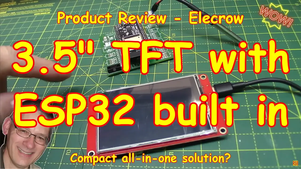 TFT-3.5-Touch-Screen&ESP32-built-in-Elecrow-review