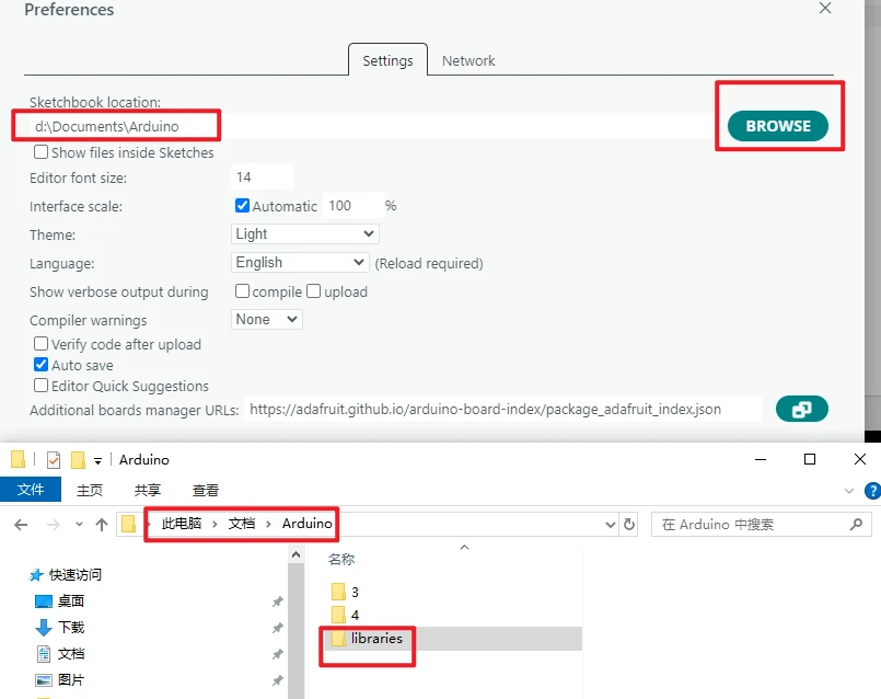 Close and reopen the Arduino IDE