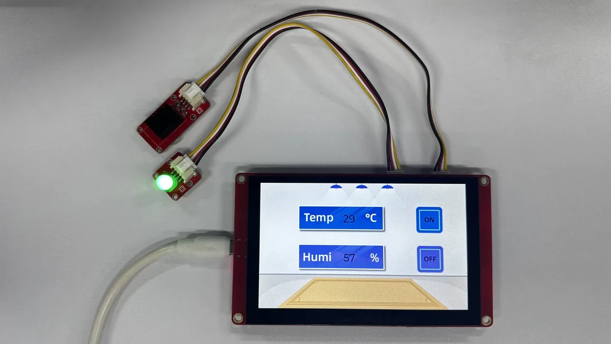 5.0-inch main lesson interface
